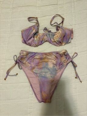 Victoria's Secret Purple Tie Dye bikini